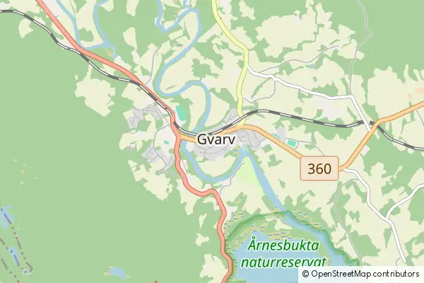 Karte Gvarv