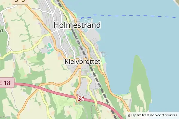 Karte Holmestrand