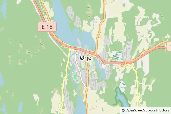 Karte Orje