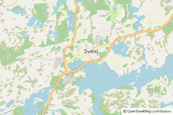 Karte Sveio