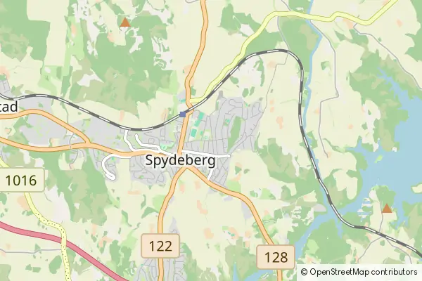 Karte Spydeberg