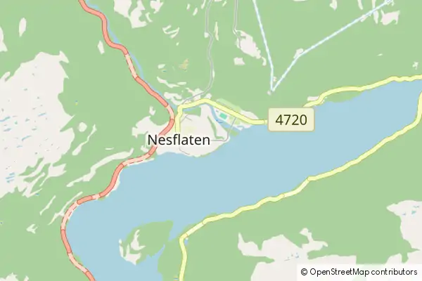 Karte Nesflaten