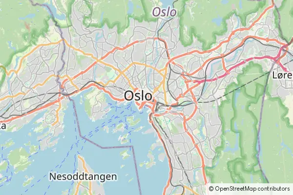 Karte Oslo