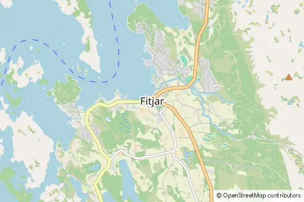 Karte Fitjar