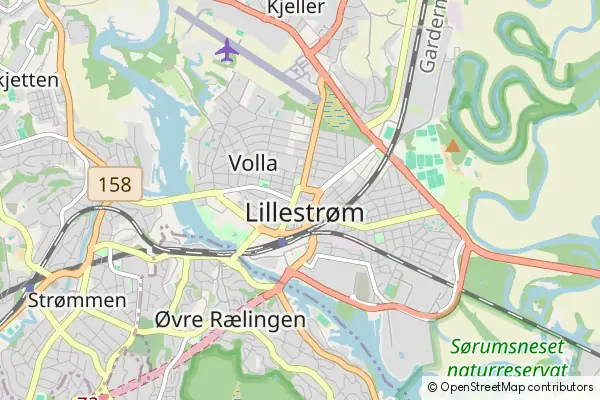 Karte Lillestrøm