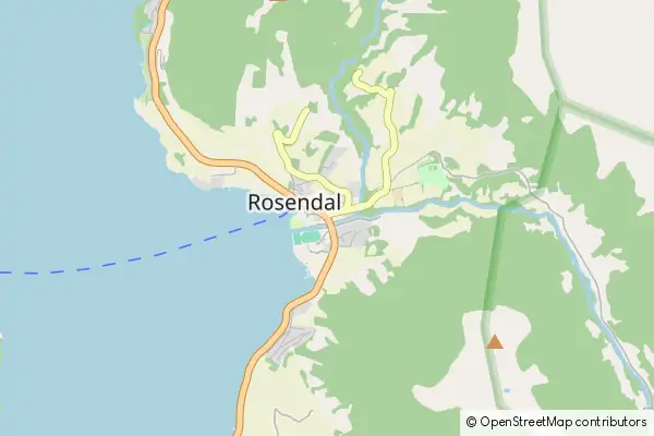 Karte Rosendal