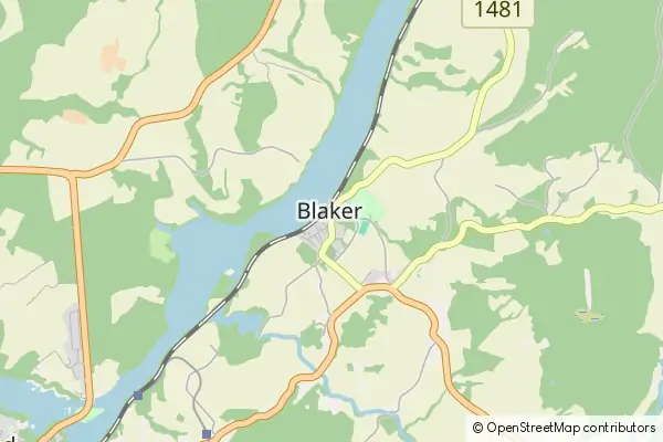 Karte Blaker