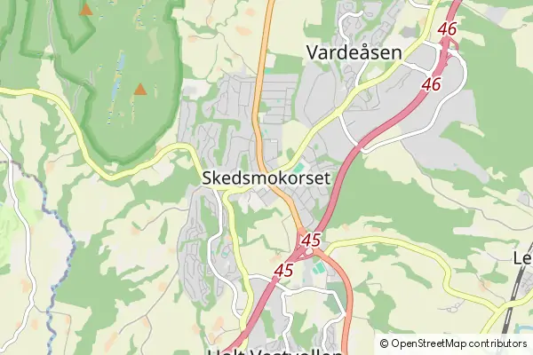 Karte Skedsmokorset