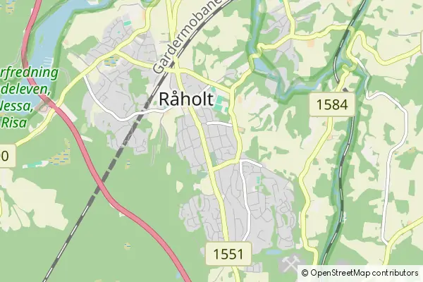 Karte Råholt