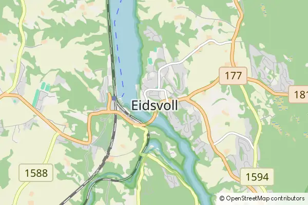 Karte Eidsvoll