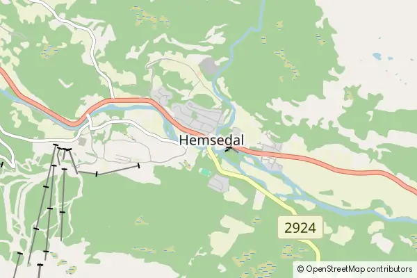 Karte Hemsedal