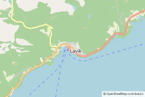 Karte Lavik