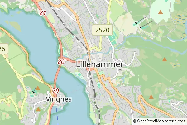 Karte Lillehammer