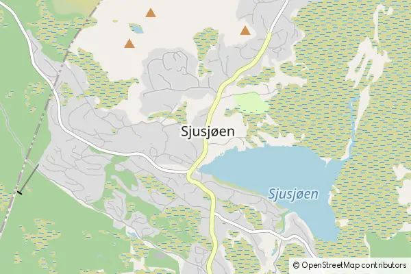 Karte Sjusjoen