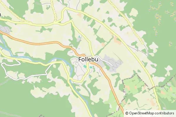 Karte Follebu