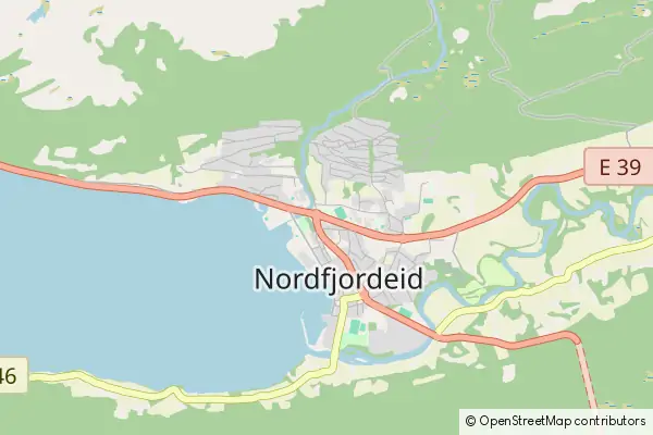 Karte Nordfjordeid