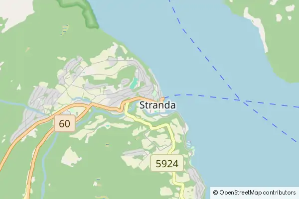 Karte Stranda