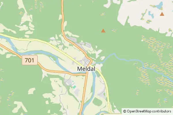 Karte Meldal