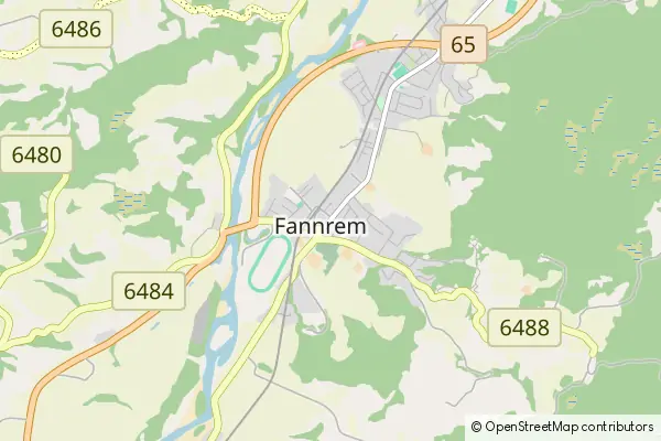 Karte Fannrem