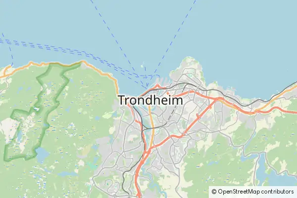 Karte Trondheim