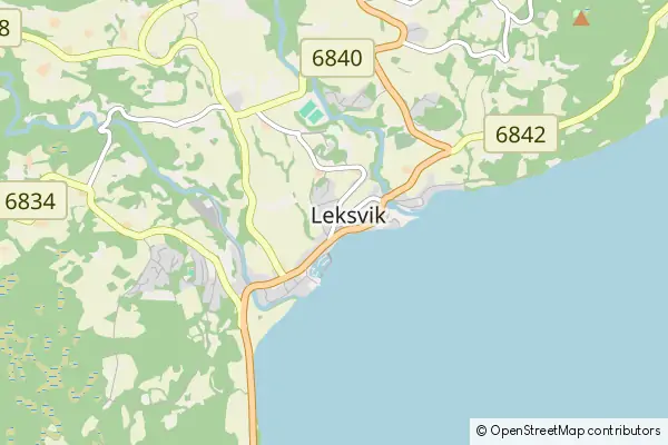 Karte Leksvik