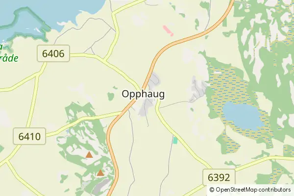 Karte Opphaug