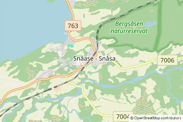 Karte Snasa