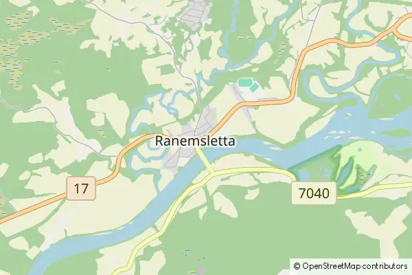 Karte Ranemsletta