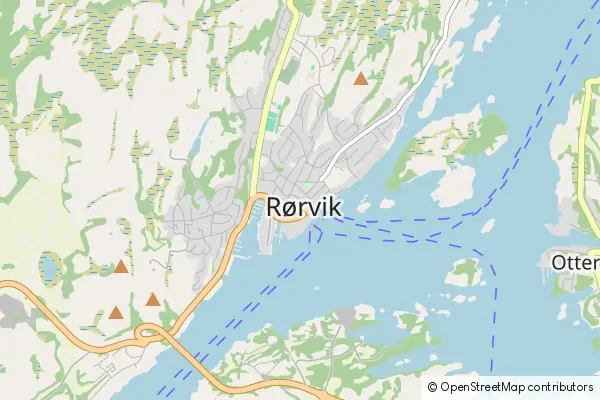 Karte Rorvik