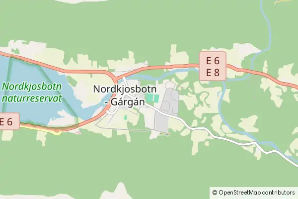 Karte Nordkjosbotn