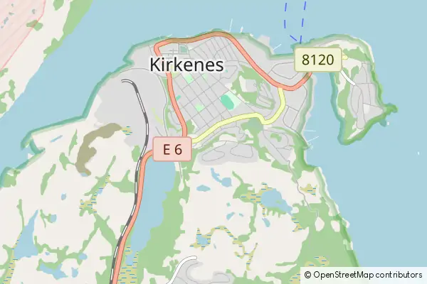 Karte Kirkenes