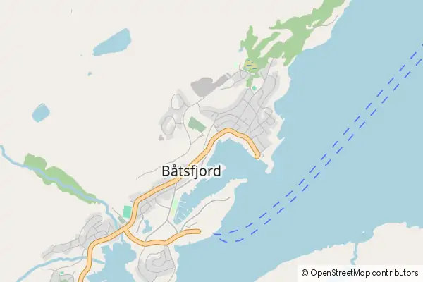 Karte Båtsfjord