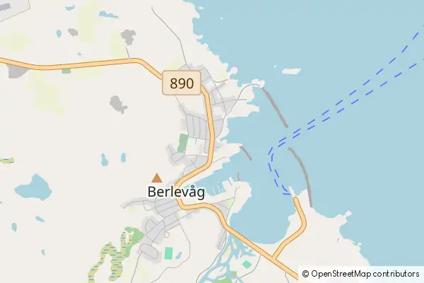 Karte Berlevåg