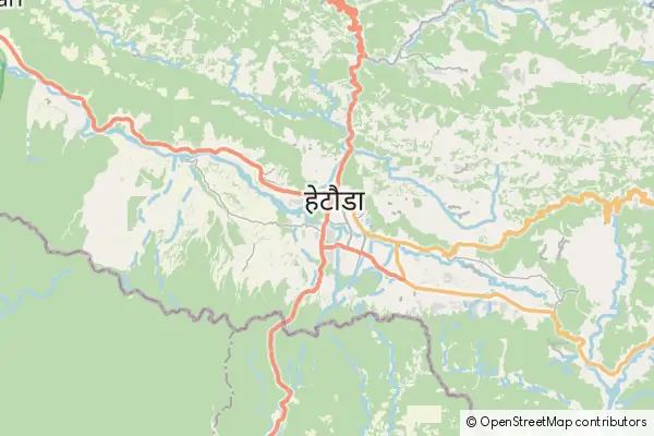 Karte Hetauda