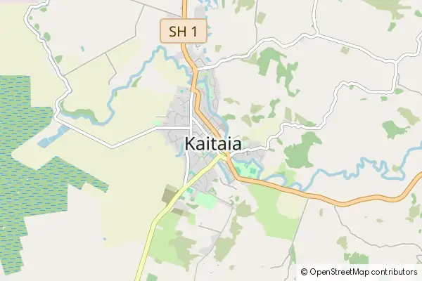 Karte Kaitaia