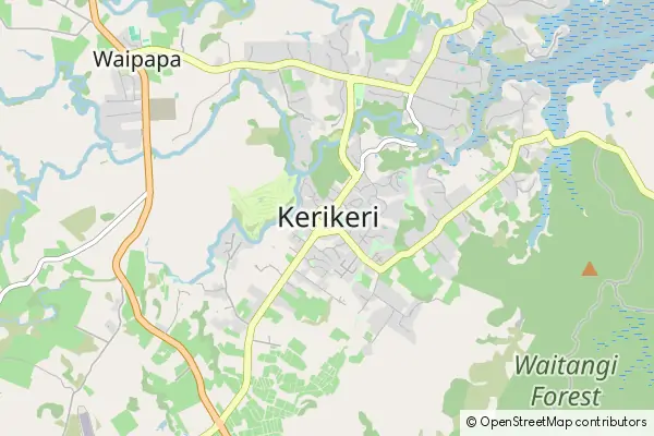 Karte Kerikeri