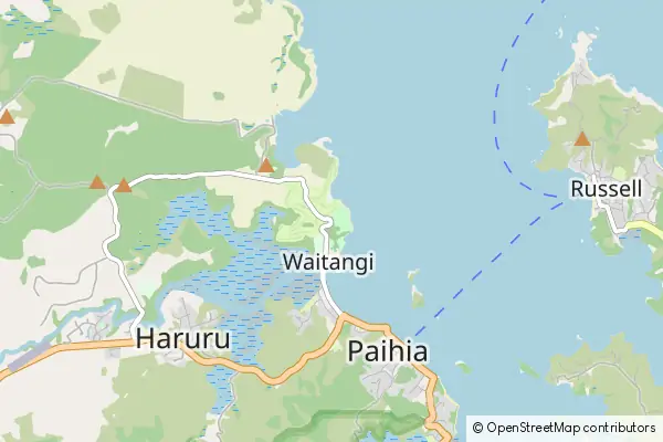 Karte Waitangi