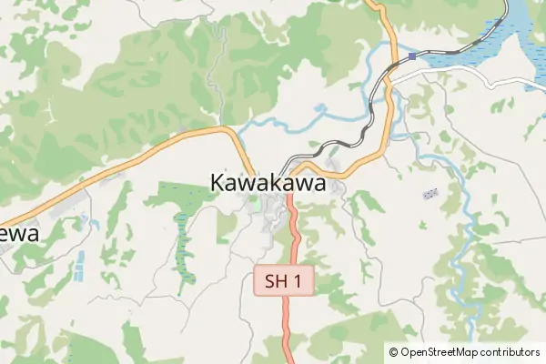 Karte Kawakawa