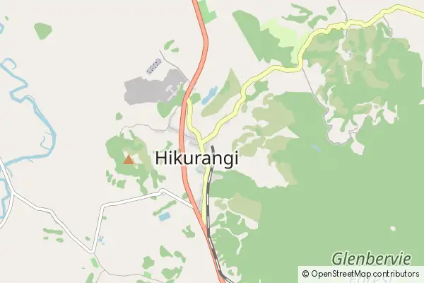 Karte Hikurangi