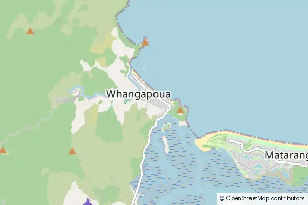 Karte Whangapoua