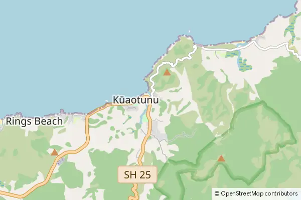 Karte: Kuaotunu • © OpenStreetMap contributors Karte Kuaotunu
