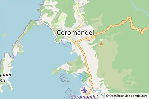 Karte Coromandel