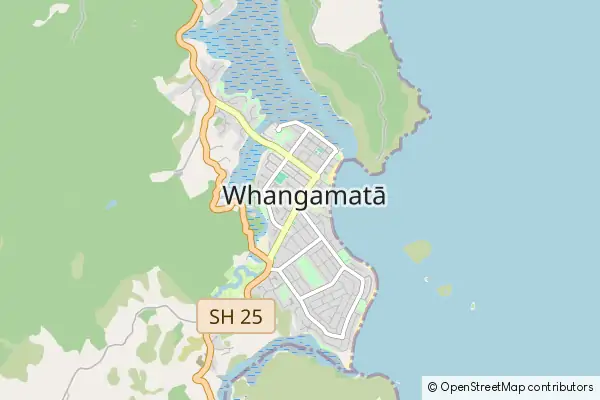 Karte Whangamatā