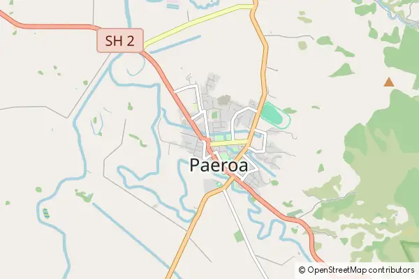 Karte Paeroa