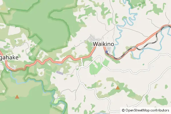 Karte Waikino