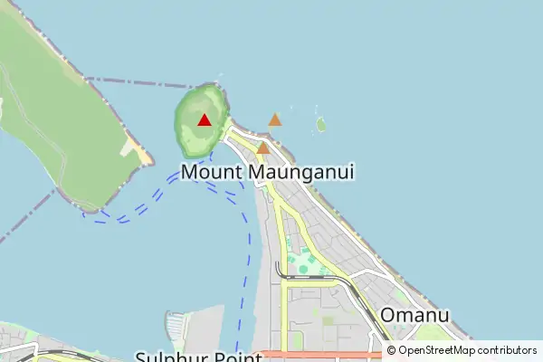 Karte Mount Maunganui