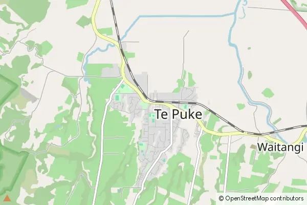 Karte Te Puke