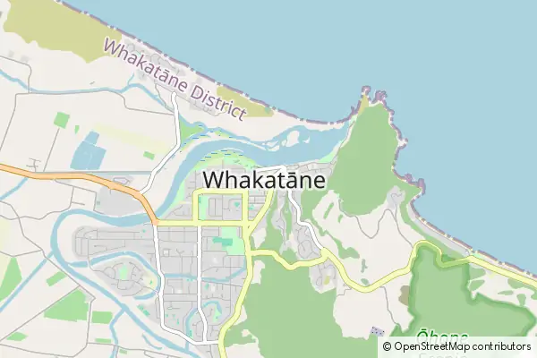 Karte Whakatane