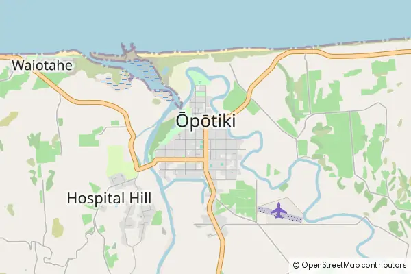 Karte Opotiki