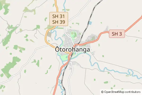 Karte Otorohanga